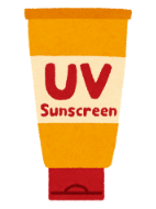 UVカット日焼け止めクリームイメージ